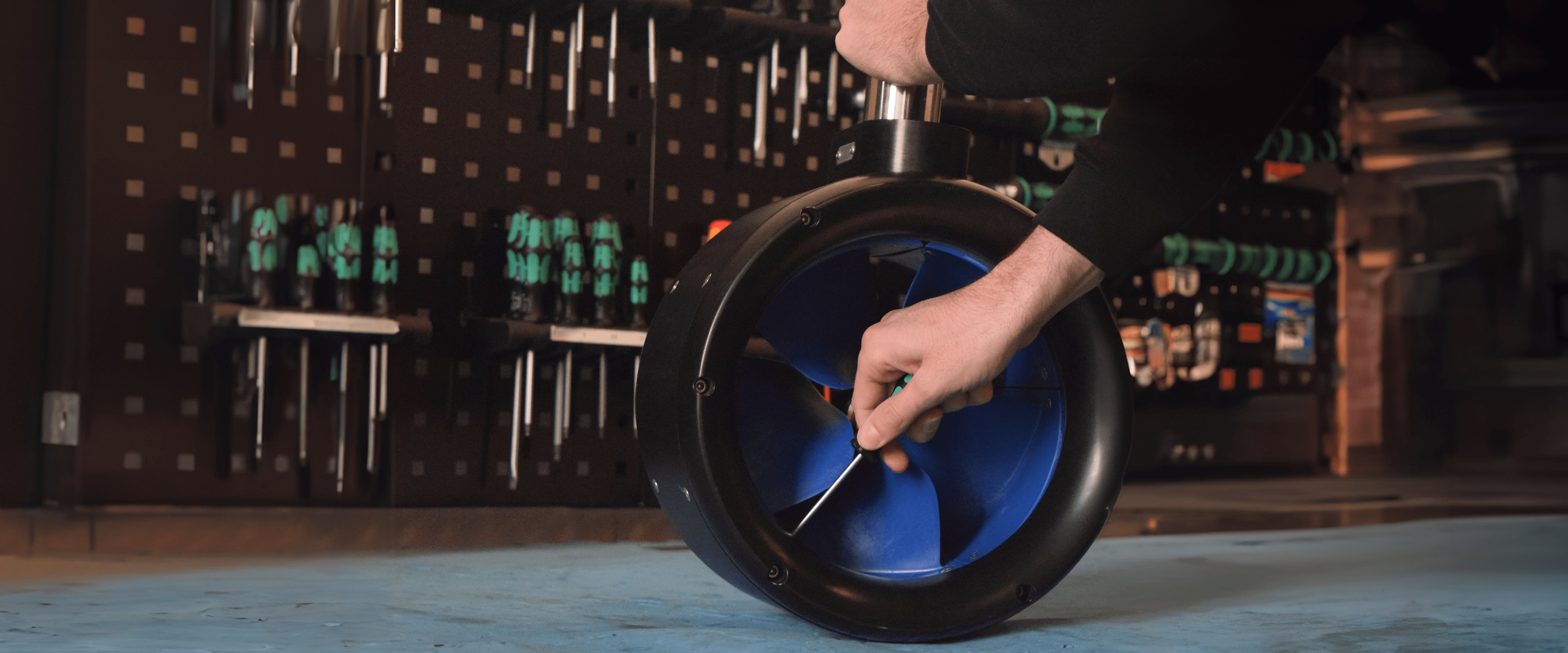 repair rim drive POD motor